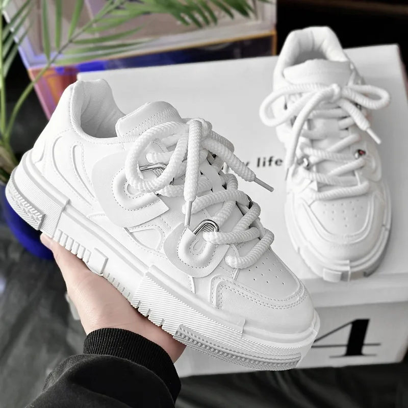 Men Shoes Dior - Campus Youth Student Little White Shoes