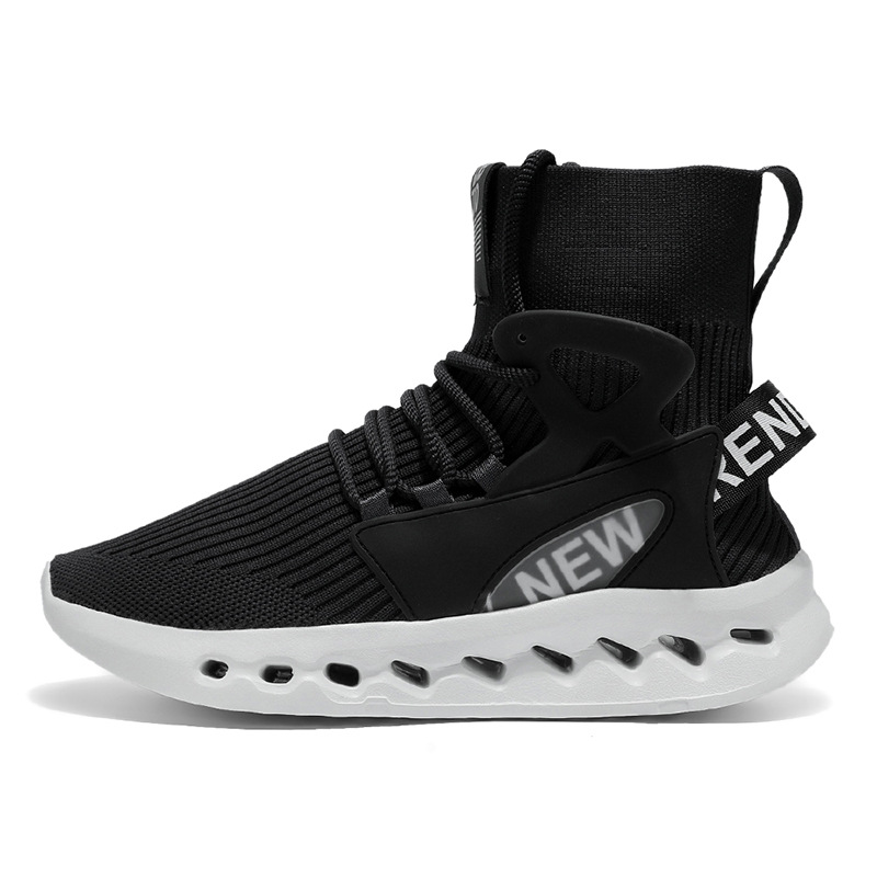 Trendy Men High Top Sock Shoes - Men Shoes Running review and price