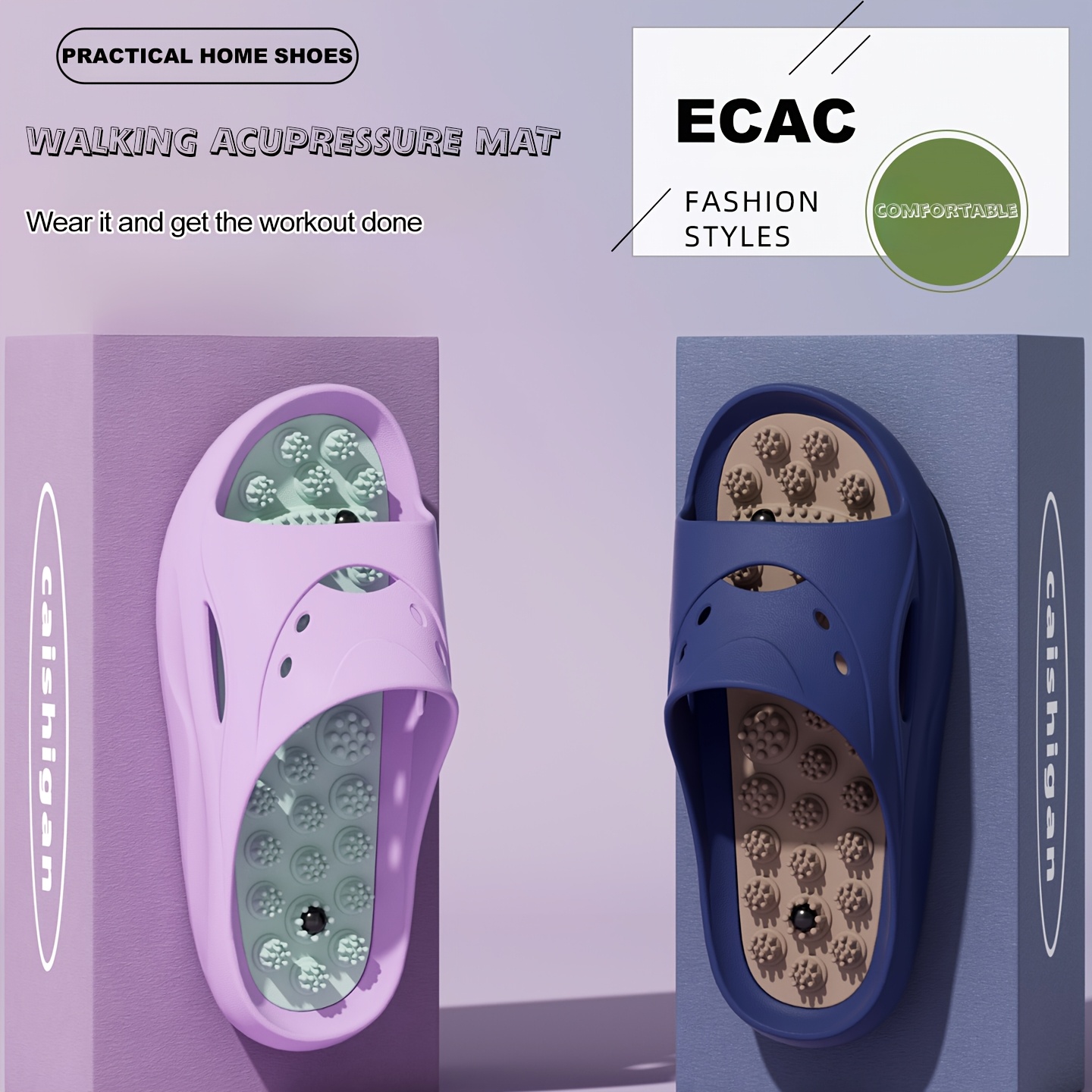 Women Men EVA Massage Slippers - Men'S Shoes Cloud review and price